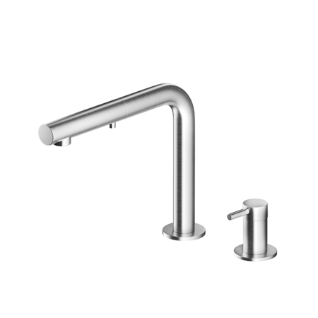 Stainless steel bathroom faucets