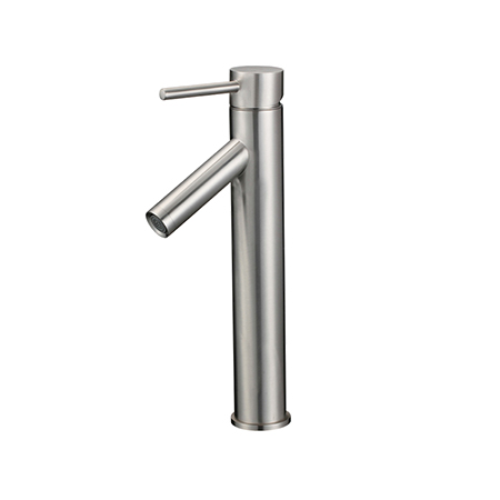 Stainless steel bathroom faucets