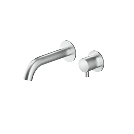 Stainless steel bathroom faucets