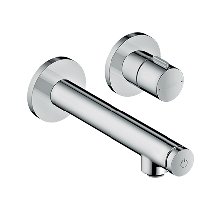 Stainless steel bathroom faucets