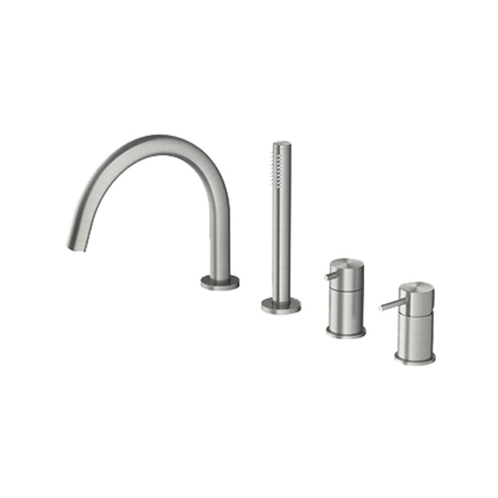 Stainless steel bathroom faucets