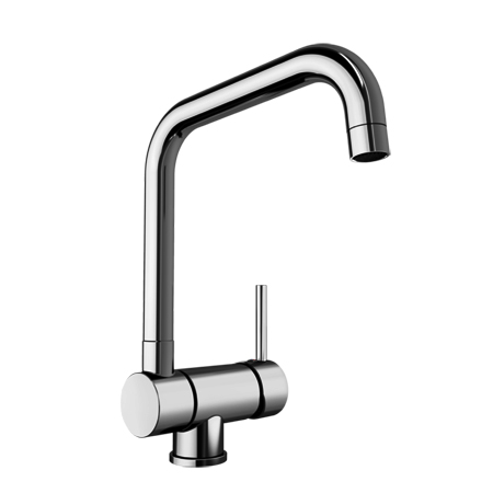 Stainless steel kitchen faucets