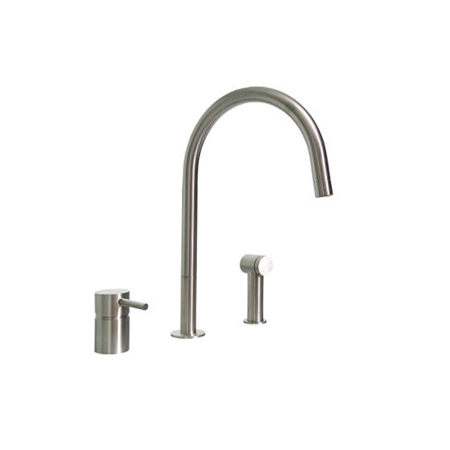 Stainless steel bathroom faucets