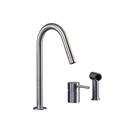 Stainless steel bathroom faucets