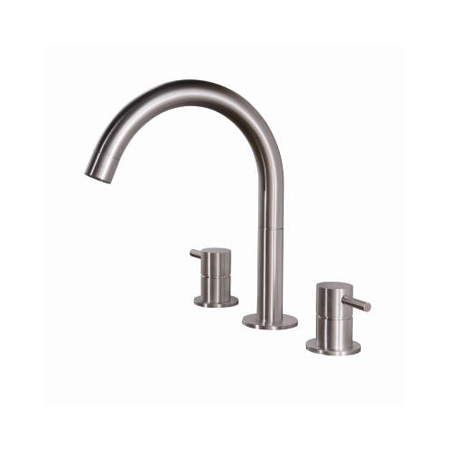 Stainless steel bathroom faucets