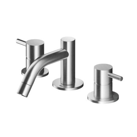 Stainless steel bathroom faucets