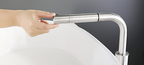 Stainless steel bathroom faucets