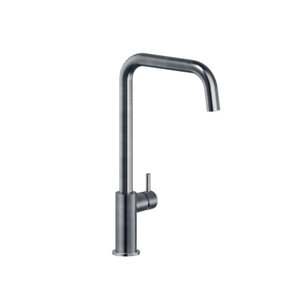 Stainless steel kitchen faucets