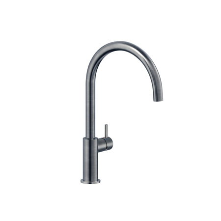 Stainless steel kitchen faucets